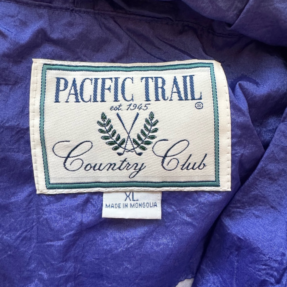 VINTAGE Pacific Trail Purple Womens Jacket size XL - Picture 14 of 16